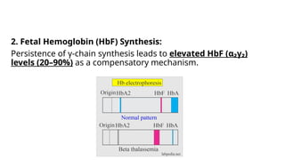 pathology of Haemoglobinopathy of blood explained | PPTX