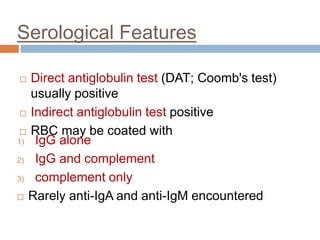 Haemolytic anaemia | PPTX