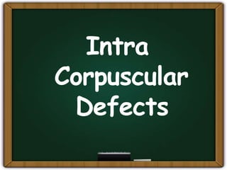 Intracorpuscular Defect Haemolytic anaemia | PPTX