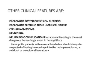 HAEMOPHILIA A AND B in Disorders of Blood.pptx