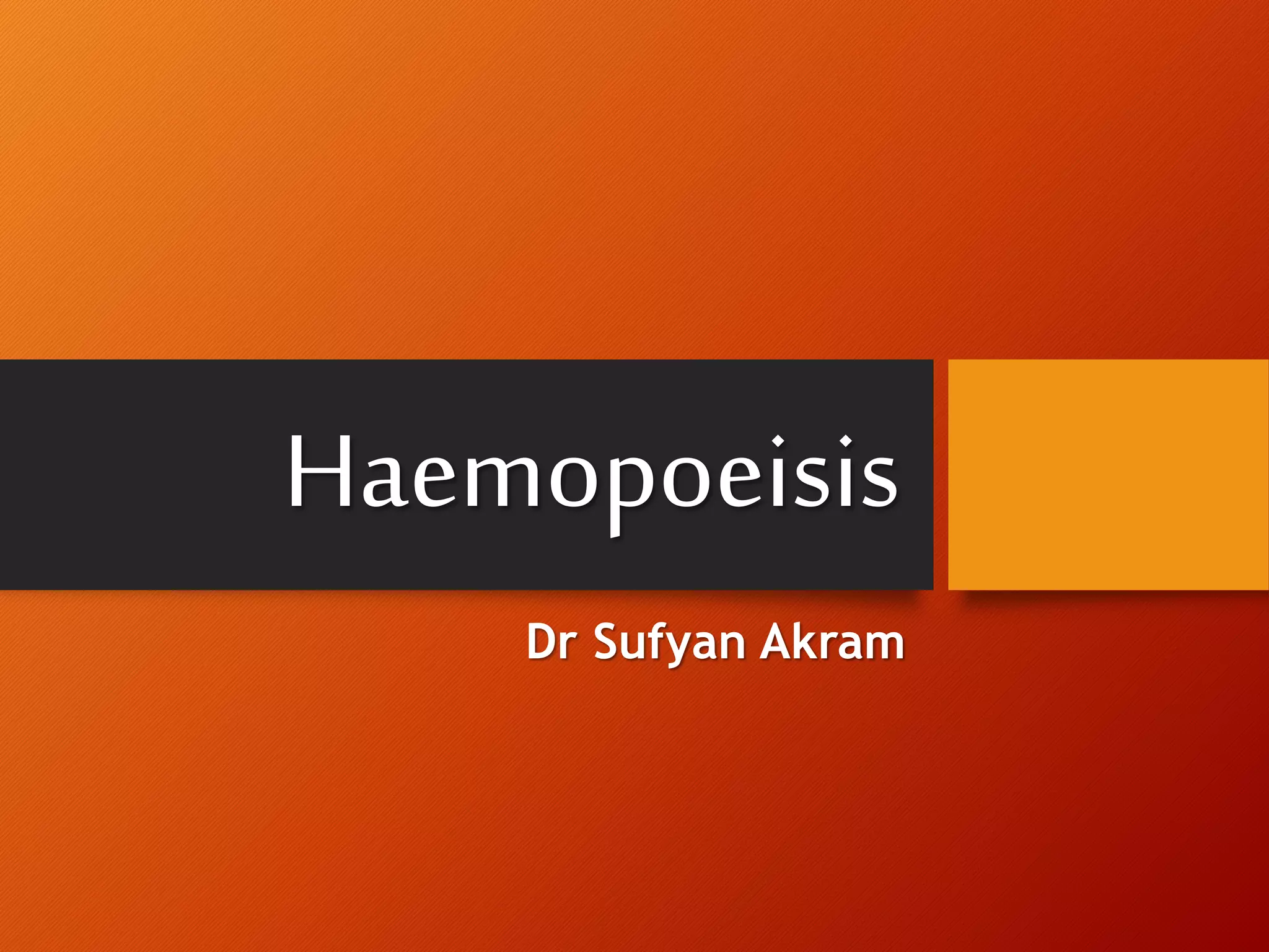 haemopoiesis-ppt