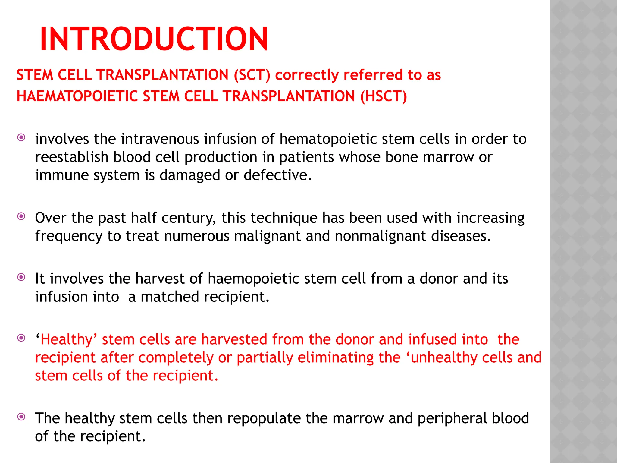 Haemopoietic Stem cell transplantation. 2025_040913.pptx