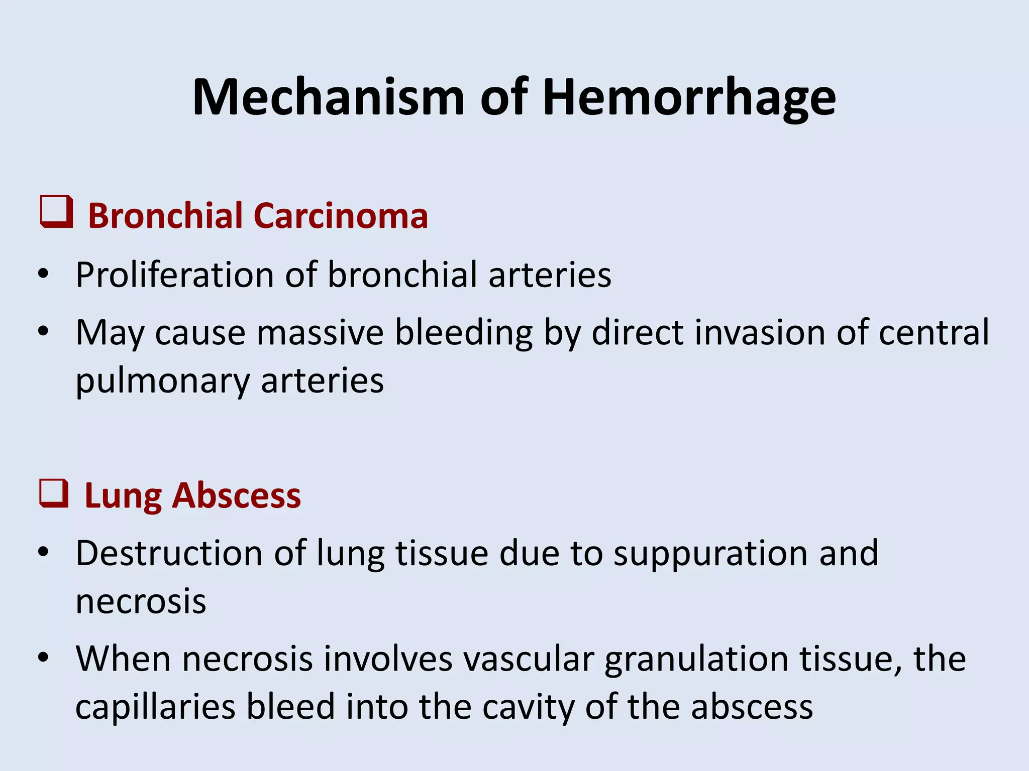 Haemopt Approach to a patient with Haemoptysis | PPT