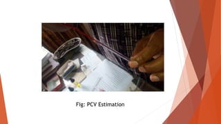 Fig: PCV Estimation
 