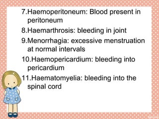 Peritoneal Bleed Haemorrhages (1) | PPT