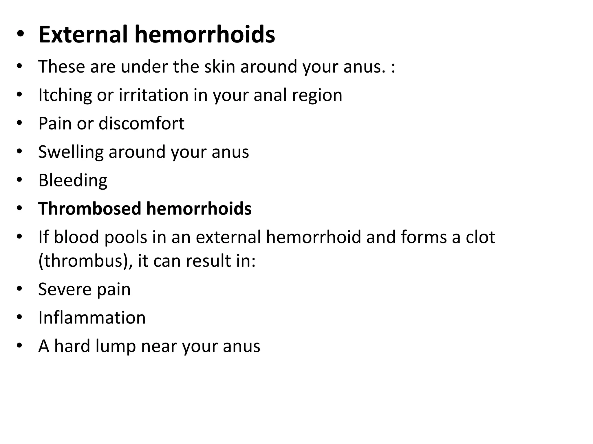 Haemorrhoids | PPTX