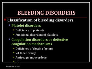 Haemostasis ii | PPT
