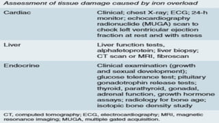 HAEM; Types, Diagnosis and Management of Iron Overload.pptx
