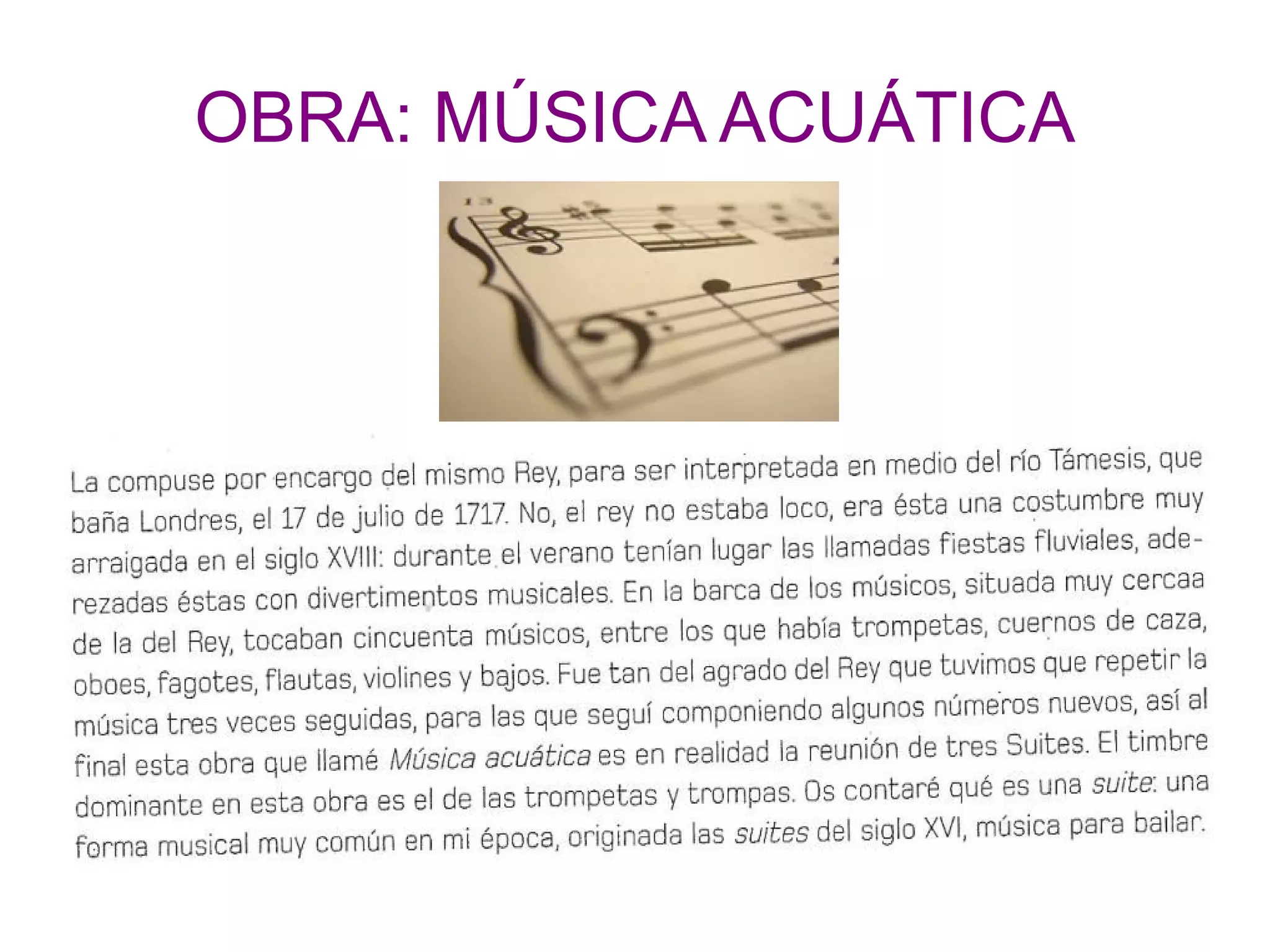 OBRA: MÚSICA ACUÁTICA
