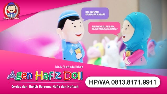 HP WA 0813 8171 9911 Supplier Boneka Hafiz Doll Murah 