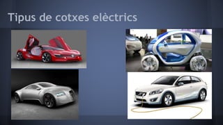 Tipus de cotxes elèctrics
 