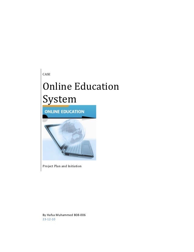 project on online education system