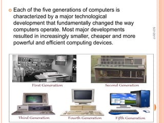 GENERATIONS OF COMPUTER | PPTX