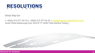 Detaylı Bilgi İçin:
t. +90(0) 212 377 44 01| f. +90(0) 212 377 44 45 | info@aemedia-resolutions-tr.com
Suzer Plaza Askerocagi Cad. No:9 K:17 34367 Sisli Istanbul Turkey |

19

 