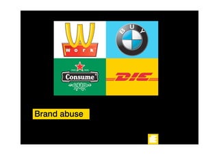 Brand abuse
 