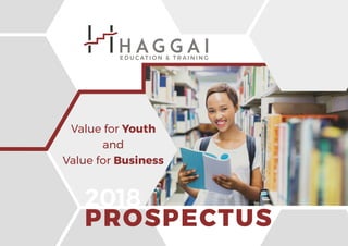2018
PROSPECTUS
Value for Youth
and
Value for Business
 