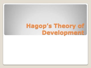 Hagop’s Theory of Development 