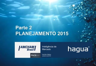 1
Inteligência de
Mercado
Hamilton Mattos
Janeiro de 2015
Parte 2
PLANEJAMENTO 2015
 