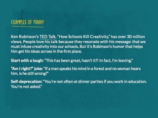 The Non-Comedian's Guide to Making Jokes in Presentations