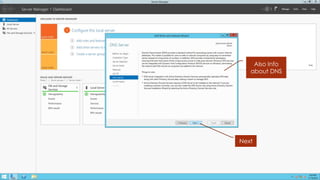 Also Info about DNS 
Next  