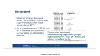 Background
Presented By Seema Khan at TBD
 