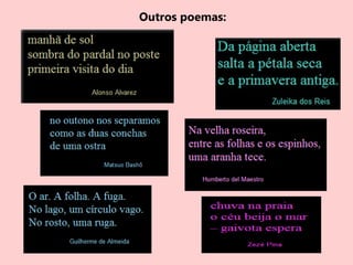Outros poemas:
 