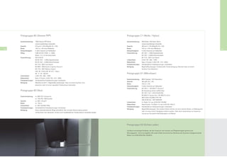 Preisgruppe B2 (Xtreme FR®)                                                                                      Preisgruppe C1 (Wolle / Nylon)

     Zusammensetzung:     100% Xtreme FR® (Nicht                                                                      Zusammensetzung:      90% Wolle, 10% Nylon (Nicht
                          schwermetallhaltige Farbstoffe)                                                                                   schwermetallhaltige Farbstoffe)
     Gewicht:             310 g/m² ± 5% (434g/lfd. M. ± 5%)                                                           Gewicht:              400 g/m² ± 5% (560g/lfd. M. ± 5%)
     Breite:              140 cm ± 2% ohne Webkante                                                                   Breite:               140 cm ± 2% ohne Webkante
78                                                                                                                                                                                                                                           79
     Scheuerfestigkeit:   5 Jahre Garantie auf Haltbarkeit                                                            Scheuerfestigkeit:    5 Jahre Garantie auf Haltbarkeit
     Pilling:             5 (BS EN ISO 12945 - 2 : 2000)                                                              Feuersicherung:       EN 1021 - 1:2006 (Zigarettentest)
                          (Skala: 1-5, 5 ist die beste Note)                                                                                EN 1021 - 2:2006 (Streichholztest)
     Feuersicherung:      DIN 4102 B1                                                                                                       BS 7176 : 2007 Low Hazard
                          BS EN 1021 - 1:2006 (Zigarettentest)                                                        Lichtechtheit:        5 (ISO 105 - B02 : 1999)
                          BS EN 1021 - 2:2006 (Streichholztest)                                                       Reibechtheit:         Nass: 4 Trocken: 4 (ISO 105 - X12 : 2002)
                          BS 7176 : 2007 Low Hazard                                                                   Farbabweichungen:     Handelsübliche Farbabweichungen vorbehalten
                          BS 5852 : 2006 Section 4 Ignition Source 5                                                  Reinigung:            Regelmäßig absaugen. Professionelle Trockenreinigung. Alternativ dazu mit einem
                          BS 7176 : 2007 Medium Hazard                                                                                      feuchten Tuch abwischen.
                          CSE RF 1/75/A CSE RF 3/77 - Class 1
                          NF - P - 92 - 503 M1                                                                        Preisgruppe D1 (Mikrofaser)
     Lichtechtheit:       6 (ISO 105 - B02 : 1999)
     Reibechtheit:        Nass: 4 Trocken: 4 (ISO 105 - X12 : 2002)
                                                                                                                      Zusammensetzung:      88% Polyester, 12% Polyurethan
     Farbabweichungen:    Handelsübliche Farbabweichungen vorbehalten
                                                                                                                      Gewicht:              385 g/lfd. M. ± 5%
     Reinigung:           Waschbar bis 60° C. Regelmäßig staubsaugen. Dazu mit einem feuchten Tuch
                                                                                                                      Breite:               140 cm ± 2%
                          abwischen oder mit einem speziellen Polsterschaum behandeln.
                                                                                                                      Scheuerfestigkeit:    5 Jahre Garantie auf Haltbarkeit
                                                                                                                      Feuersicherung:       EN 1021-1 – BS 5852 P.1 Source 0
     Preisgruppe B3 (Skai)                                                                                                                  Bei Ausrüstung schwer entﬂammbar:
                                                                                                                                            EN 1021 1 & 2 – DIN 4102/B1/B2,
                                                                                                                                            BS 5852 P.1 Source 0 & 1, BS 5852 P.2 crib 5,
     Zusammensetzung:     ca. 88% PVC-Compound,
                                                                                                                                            IMO A.652 (16) (IMO FTPC P8)
                          ca. 12% PES / BW-Gewirke
                                                                                                                                            FAR 25-853 (b) – NFP 92503:M1
     Gewicht:             ca. 680 ± 50 g/m²
                                                                                                                      Lichtechtheit:        5+ (Skala 1-8, max. 8) EN ISO 105-B02
     Breite:              ca. 130 cm
                                                                                                                      Reibechtheit:         Nass/Trocken: 4-5 (Skala 1-5, max. 5) EN ISO 105x12
     Lichtechtheit:       6+ (ISO 105-B02:1996)
                                                                                                                      Farbabweichungen:     Handelsübliche Farbabweichungen vorbehalten
     Farbabweichungen:    Handelsübliche Farbabweichungen vorbehalten
                                                                                                                      Reinigung:            Regelmäßig absaugen. Die meisten Flecken können mit einer weichen Bürste, mit Radiergummi
     Reinigung:           Keine materialerhaltende Pﬂege erforderlich. Bei normaler Verschmutzung einfach
                                                                                                                                            oder mit einem feinen Sandpapier entfernt werden. Oder durch Verwendung von lauwarmer
                          mit feuchtem Tuch abwischen. Es kann auch handelsüblicher Trockenschaum verwendet werden.
                                                                                                                                            Lösung aus Feinwaschmittel/Seifenspäne und Wasser.




                                                                                                                      Preisgruppe D2 (Echtes Leder)

                                                                                                                      Qualitativ hochwertiges Rindleder, das dem Anspruch nach Komfort und Pﬂegeleichtigkeit gerecht wird.
                                                                                                                      Mineralgegerbt – Anilin durchgefärbt. Alle Leder erfüllen die technischen Richtlinien der Deutschen Gütegemeinschaft
                                                                                                                      Möbel, kurz DGM (DGM RAL-GZ430/3).
 