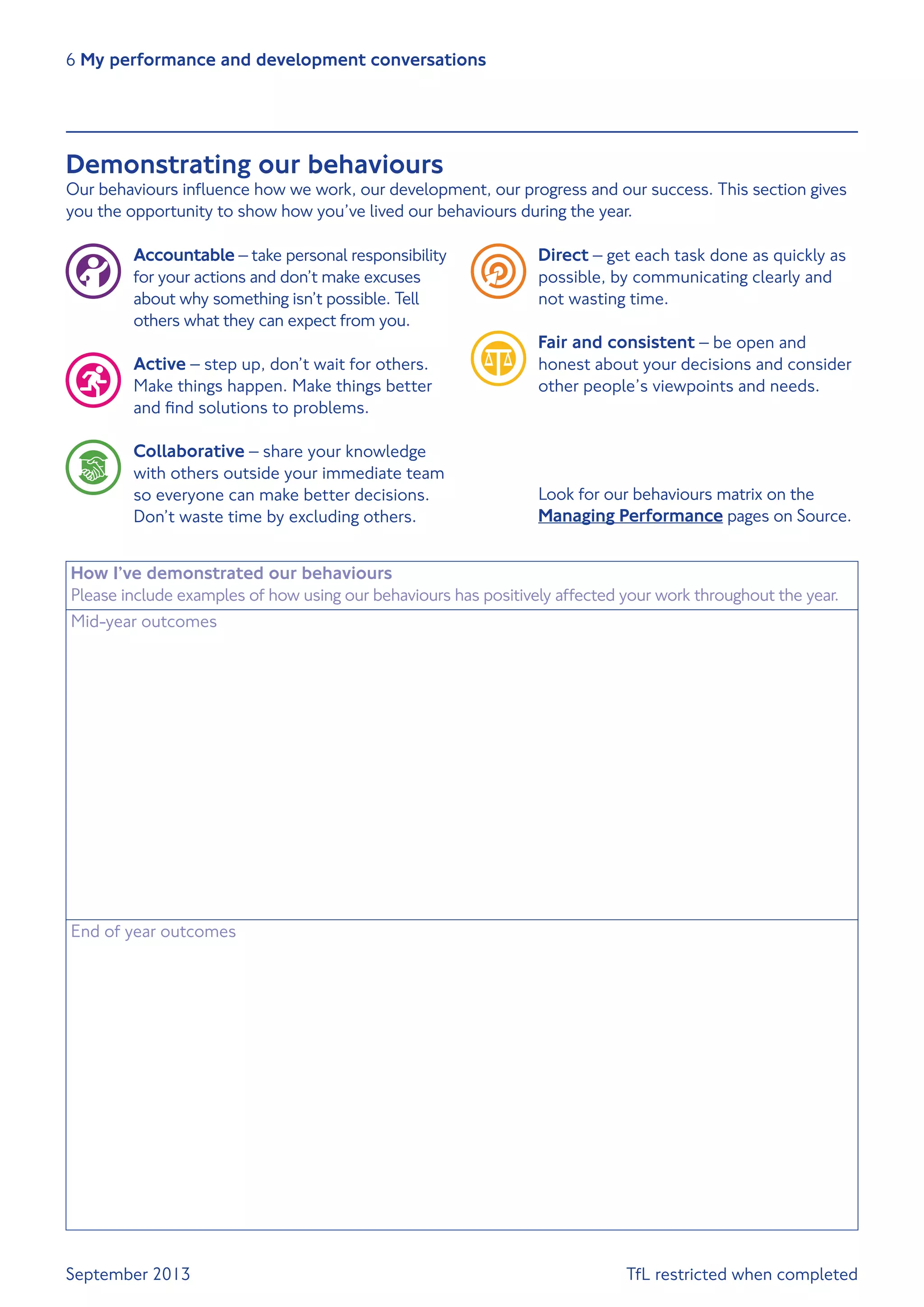 Performance and development_form | PDF