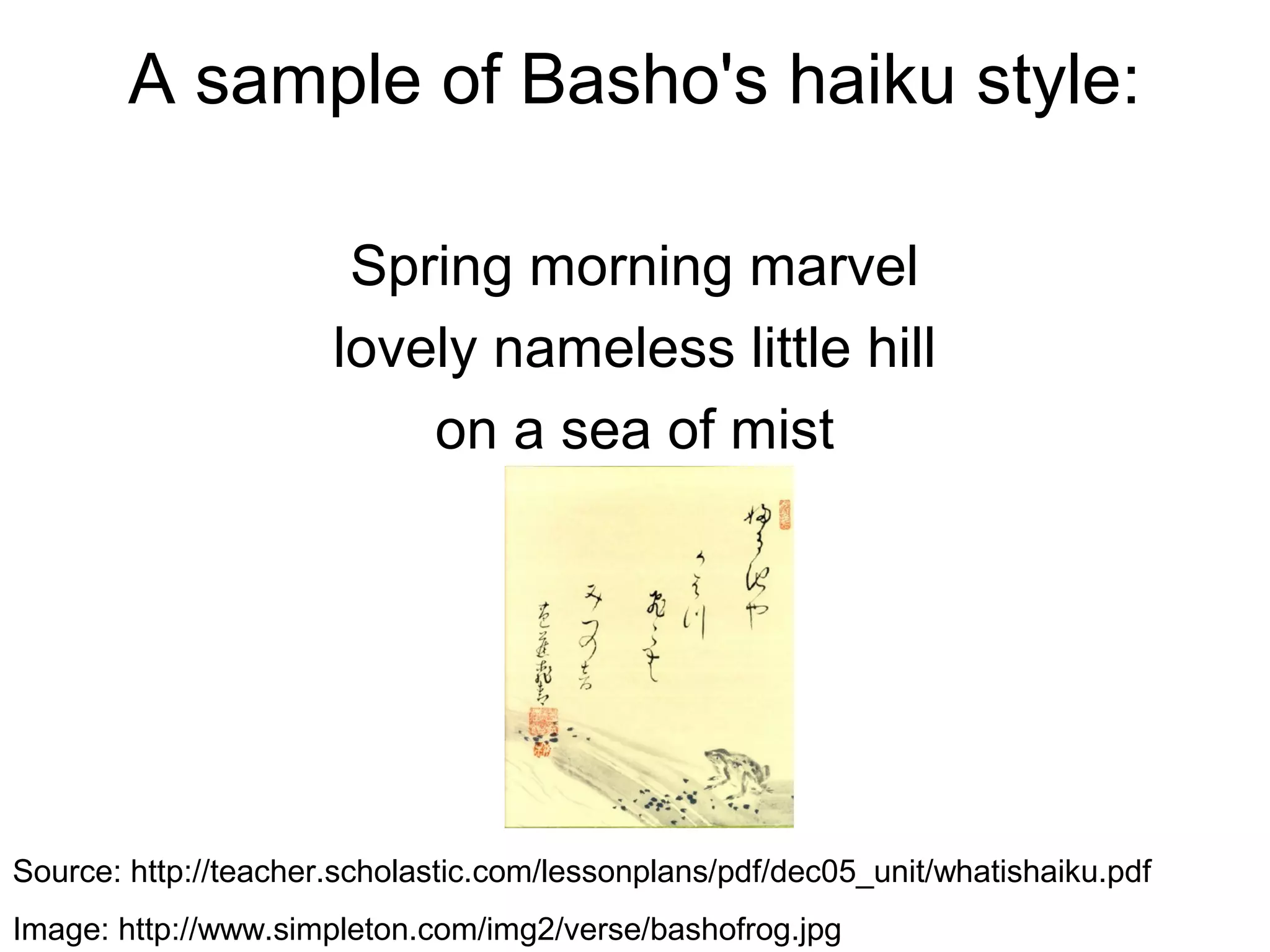 Haiku | PPT