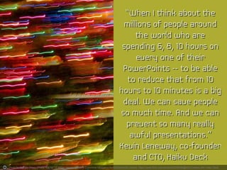 Photo by Stanley Zimny (Thank You for 12 Million views) - Creative Commons Attribution-NonCommercial License https://www.flickr.com/photos/82256086@N00Created with Haiku Deck
 