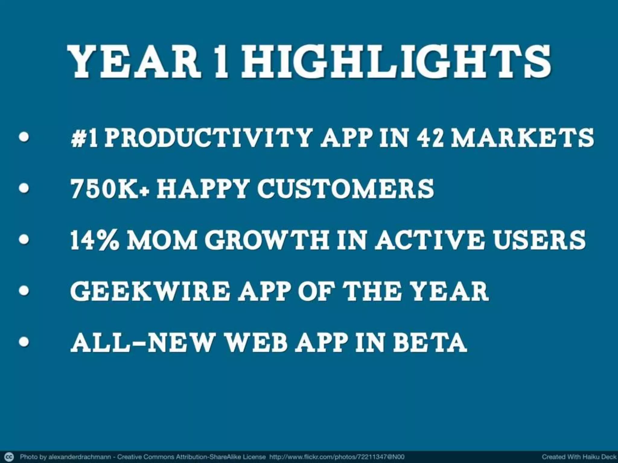 Haiku Deck: My startup story