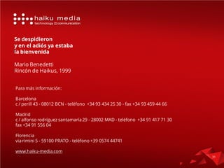 Case Study
400 unità vendute
(APOS)
Posizionati in Germania,
Spagna, Portogallo e
Benelux
Più di 300.000 utenti al
giorno
Creazione di Punti
di Informazione
interattivi per Sony
Europe:
apos
 