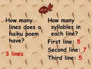 Haiku Power Point japan literature college.ppt