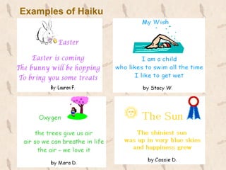 How to write a haiku ppt | PPT