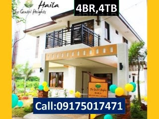 Haila model 4bedrooms 4 Toilet house and lot rush rush for sale in Cavite, 1 ride from Mall of Asia, Very good location to invest, Non flooded areas