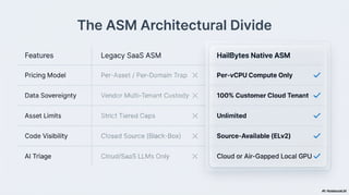 HailBytes ASM Platform: Enterprise Attack Surface Management with ...