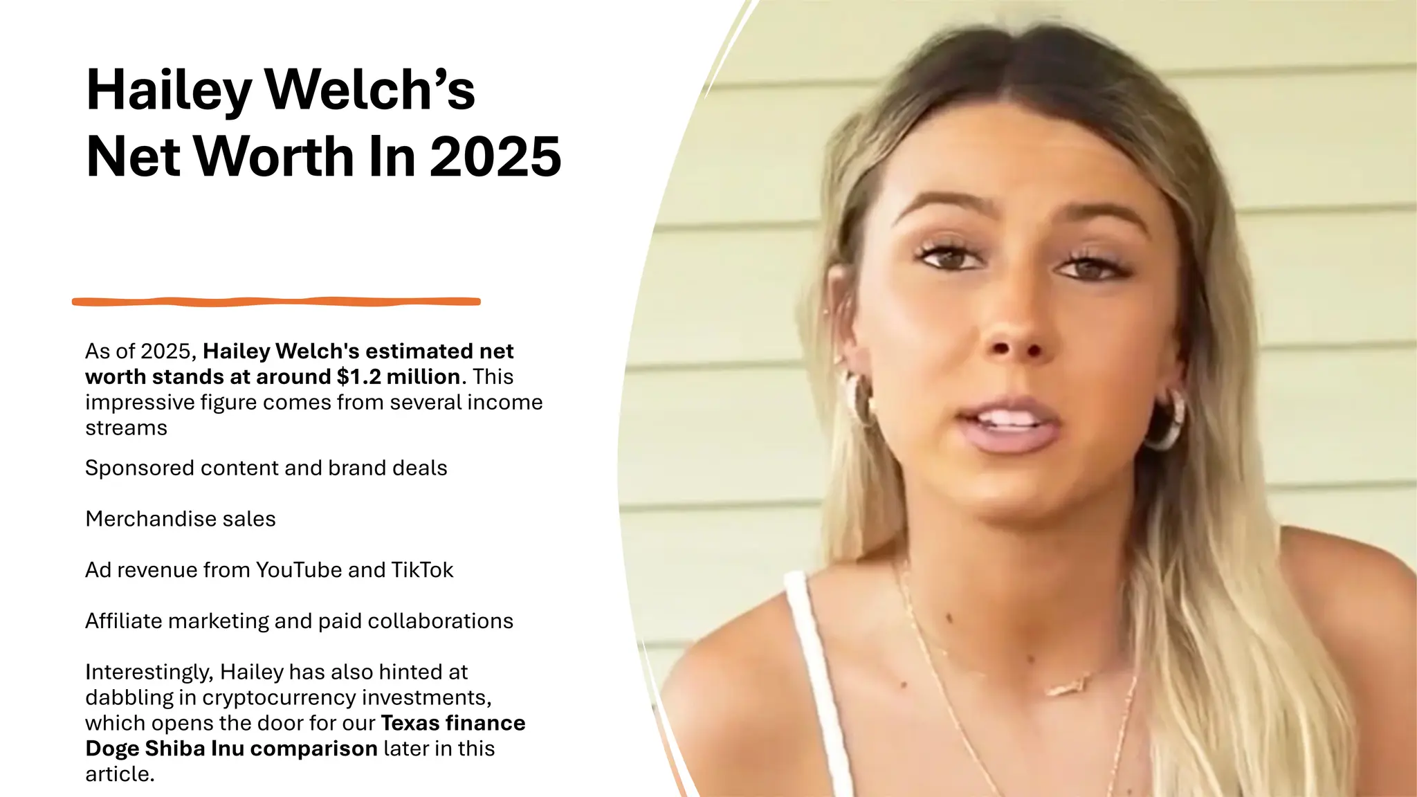 Hailey Welch Net Worth
