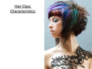 Hair Class
Characteristics:
 