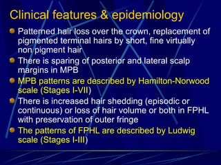 Hair disorders in health and disese .pptx