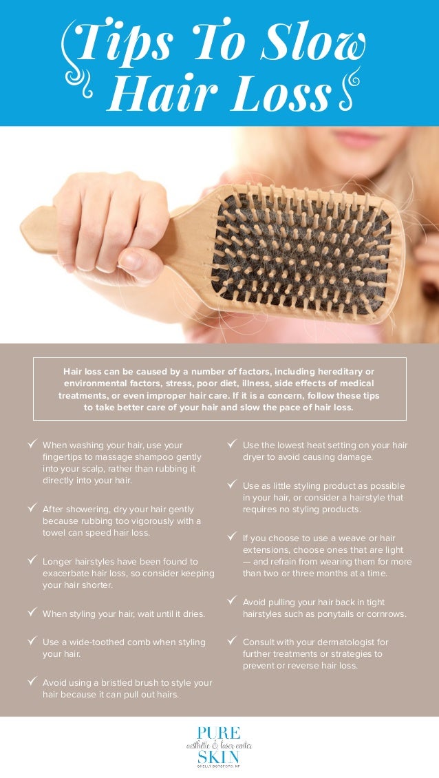 Tips To Slow Hair Loss Tips To Slow Hair Loss