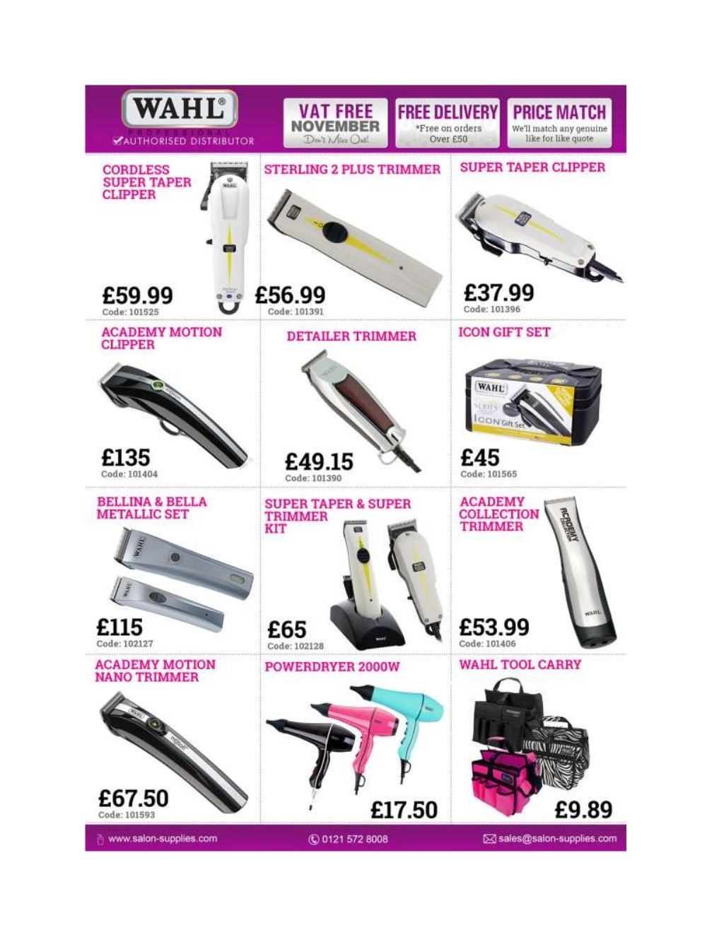 Hair and Beauty Supplies