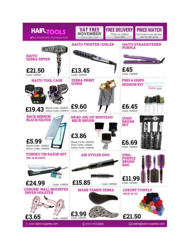 Hair and Beauty Supplies