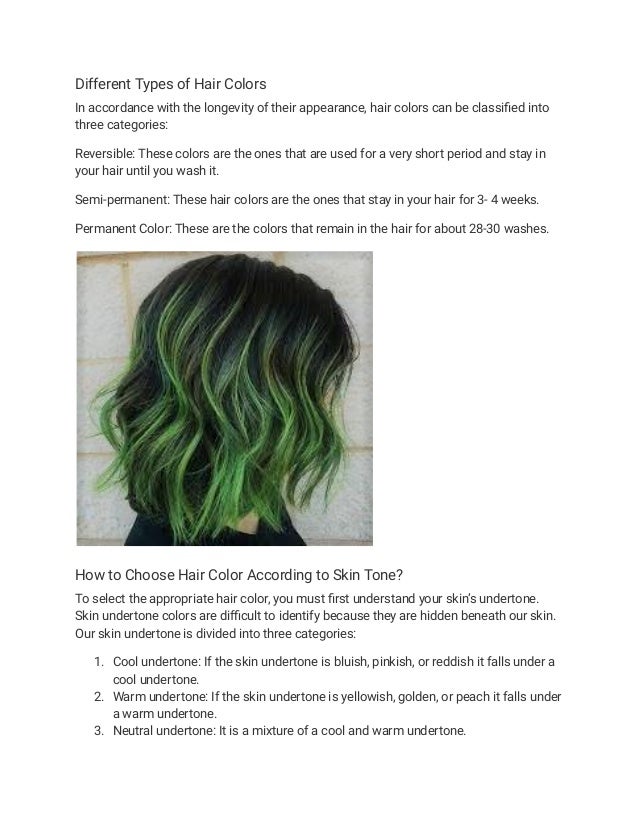 Hair Coloring 7 Different Hair Coloring Techniques, Types of Hair