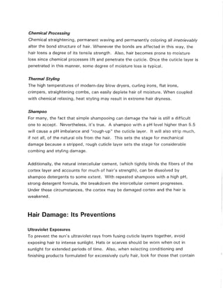 HAIR DAMAGE: CAUSES, PREVENTION AND CURES | PDF