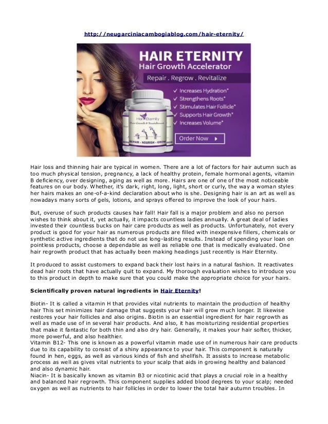 Hair Eternity Reviews Advanced Hair Regrowth Treatment Pills For Fre