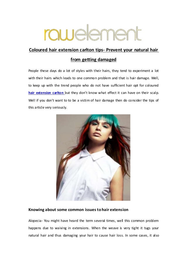 Hair Extension Carlton Raw Element