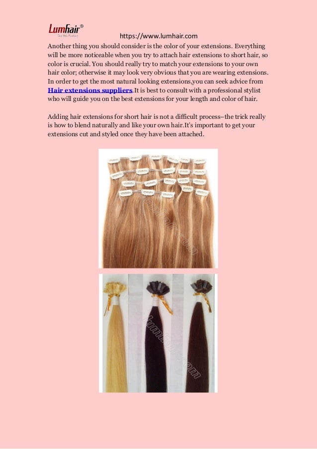 Hair Extensions Sale For Short Hair Lumhair
