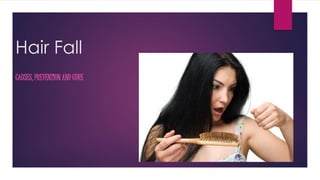 Hair Fall
CAUSES, PREVENTION AND CURE
 