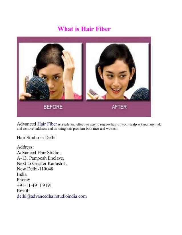 Hair Fiber Advanced Hair Studio