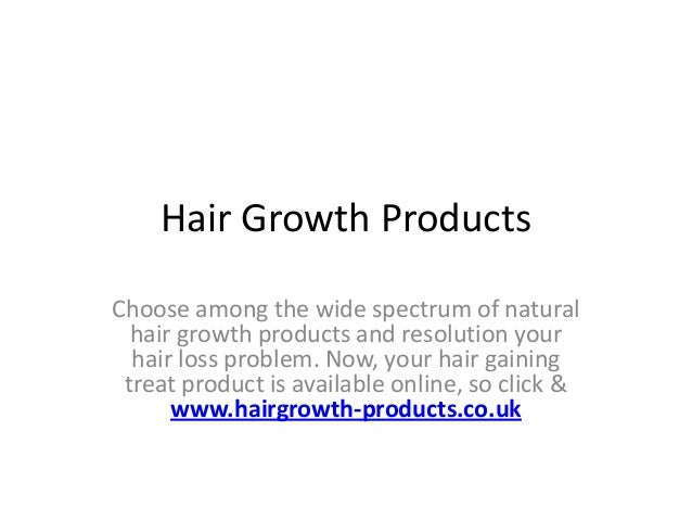 Natural Hair Growth Products For Men Womens